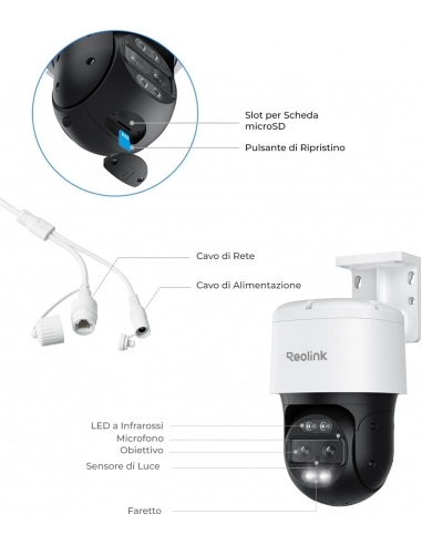 Reolink TrackMix PoE Telecamera 4K... Reolink TrackMix PoE Telecamera 4K...