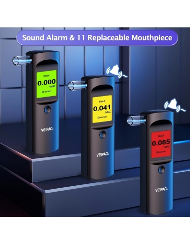 VEIPAO K68 Etilometro portatile test...