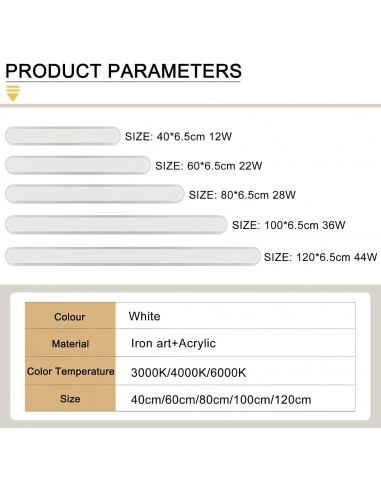 ZTWLEED Applique Lampada LED a Parete...