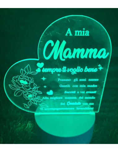 Luce Notturna in  Acrilico RGB a... Luce Notturna in  Acrilico RGB a...