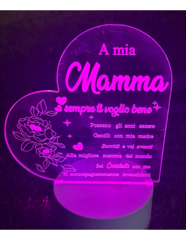 Luce Notturna in  Acrilico RGB a... Luce Notturna in  Acrilico RGB a...