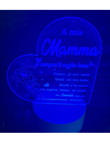 Luce Notturna in  Acrilico RGB a... Luce Notturna in  Acrilico RGB a...