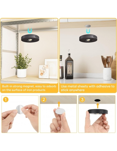 Faretti LED Feliigo ricaricabili...