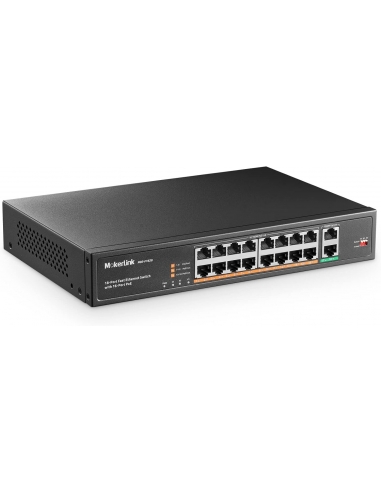 Switch PoE mokerlink a 16 porte, 2...