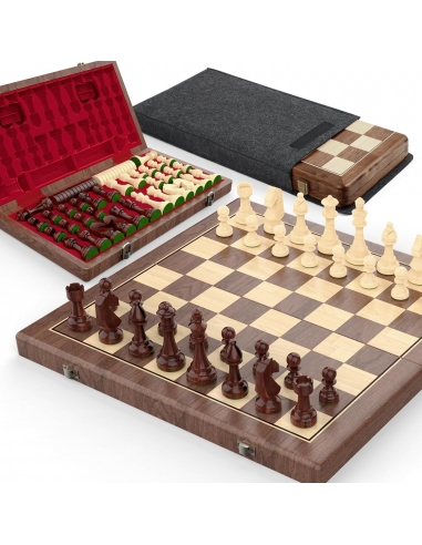 Premium set di scacchi Staunton...