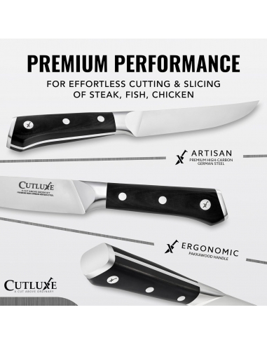 Set di 4 coltelli da bistecca Cutluxe...