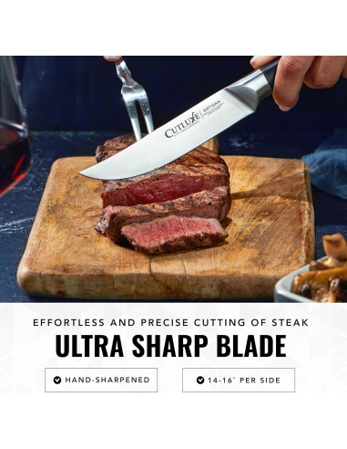 Set di 4 coltelli da bistecca Cutluxe...
