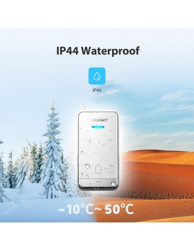 Campanello wireless TECKNET,...