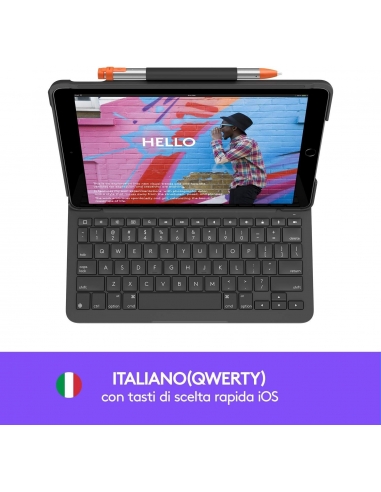 Logitech Slim Folio iPad 7ª, 8ª e 9ª...
