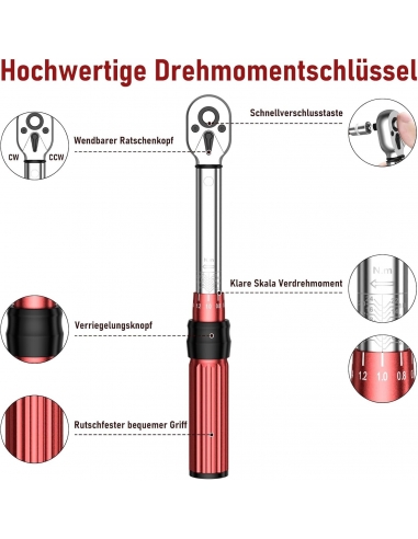 Set di chiavi dinamometriche per...