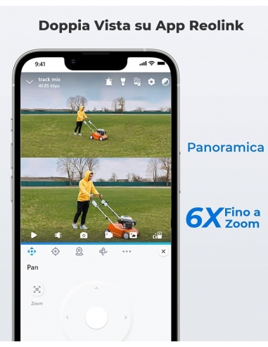 Reolink 4K PTZ Telecamera Wi-Fi... Reolink 4K PTZ Telecamera Wi-Fi...