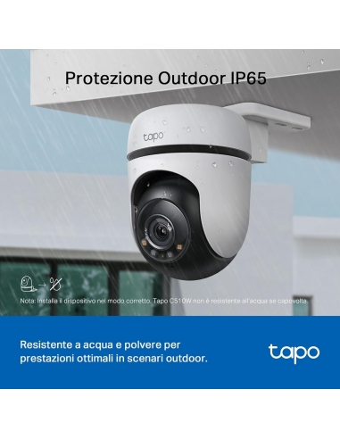Tapo C510W Telecamera WiFi da esterno... Tapo C510W Telecamera WiFi da esterno...