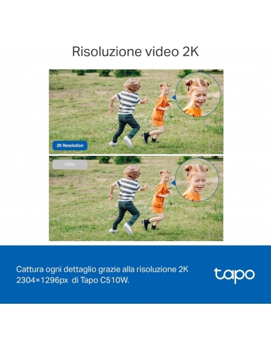 Tapo C510W Telecamera WiFi da esterno... Tapo C510W Telecamera WiFi da esterno...