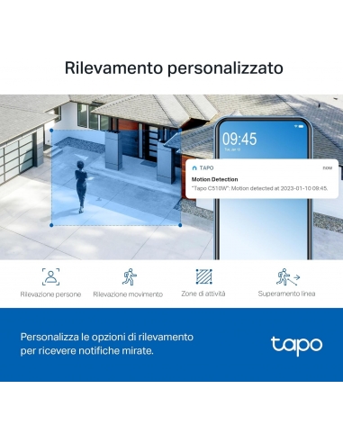 Tapo C510W Telecamera WiFi da esterno... Tapo C510W Telecamera WiFi da esterno...