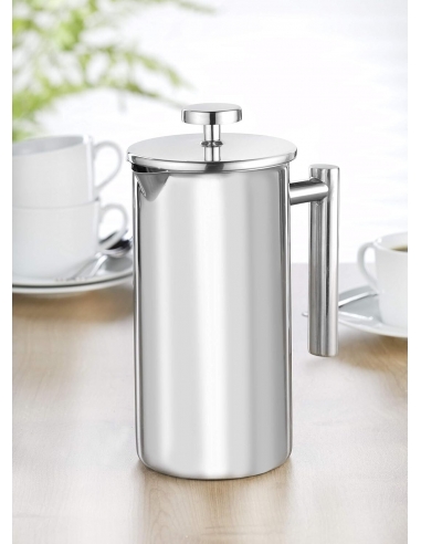 Caffettiera in acciaio INOX 18/10,...