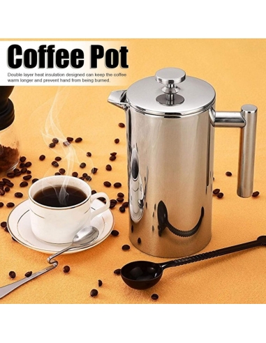 Caffettiera multifunzione in acciaio...