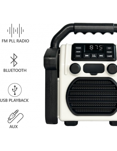 Radio da cantiere BR 230 BT Bluetooth...