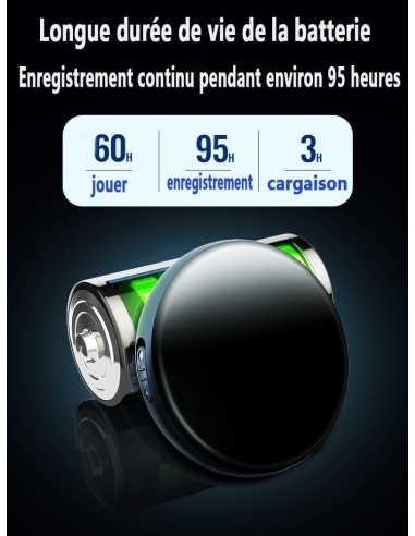 Mini Recorder voice Soucolor con 64...