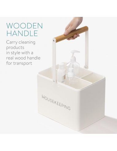 Navaris Cleaning Caddy con manico -...