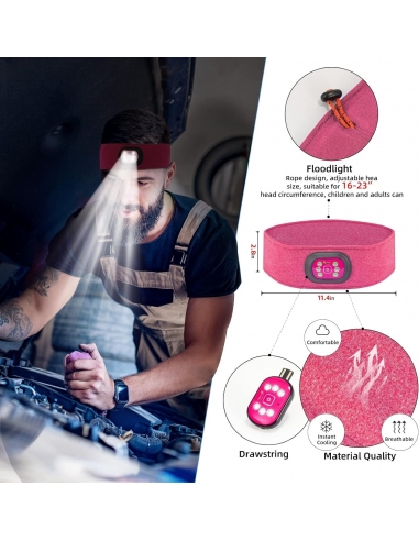 IVYWNT Fascia con luce, unisex,...