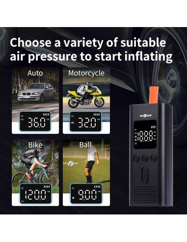 WHZOHCAR Mini Compressore Portatile...