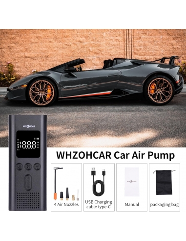 WHZOHCAR Mini Compressore Portatile...