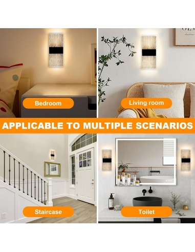 2 BOBOPAI Applique da Parete Batteria...