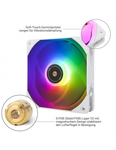 Thermalright TL-E12W-S Ventola di...