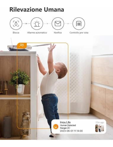 Imou IPC-K2ECP-3H1W 3MP Telecamera... Imou IPC-K2ECP-3H1W 3MP Telecamera...