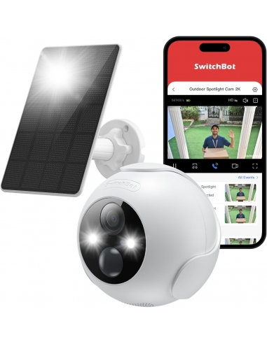 SwitchBot Telecamera 2K di sicurezza...