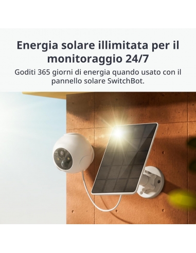 SwitchBot Telecamera 2K di sicurezza...