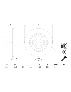 Bosch BD1029 Dischi freno... 2