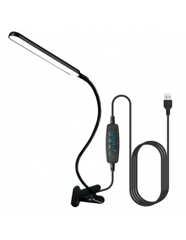 Lampada da Tavolo a Clip LED 10W... Lampada da Tavolo a Clip LED 10W...