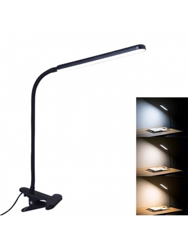 Lampada da Tavolo a Clip LED 10W... Lampada da Tavolo a Clip LED 10W...