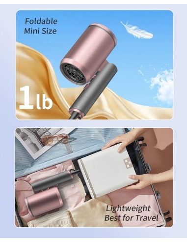 Vbrisi G888 Mini Asciugacapelli Phon...