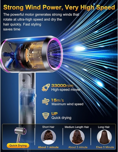 Vbrisi G888 Mini Asciugacapelli Phon...