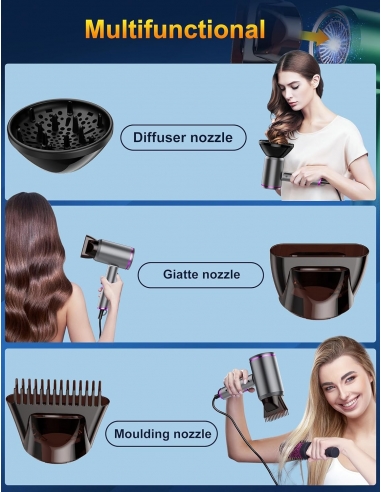 Vbrisi G888 Mini Asciugacapelli Phon...