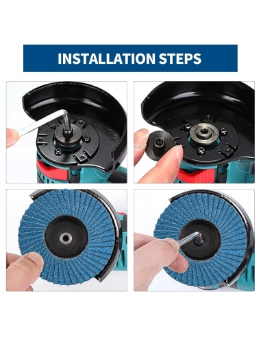 MOGRQAP 12 Pezzi Disco Lamellare,...