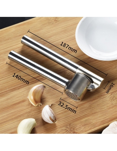 Garlic Press Schiaccia Aglio Con...