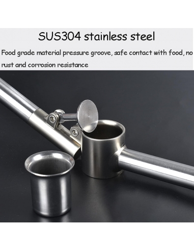 Garlic Press Schiaccia Aglio Con...