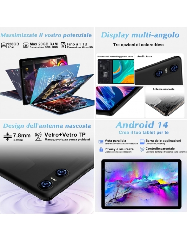 SKYEGG Tablet 10 Pollici Android 14...