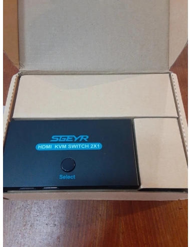 switch kvm HDMI 2 porte condivisione...