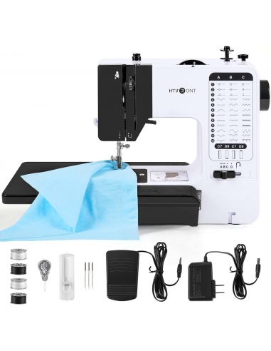 HTVRONT Mini macchina da cucire per...