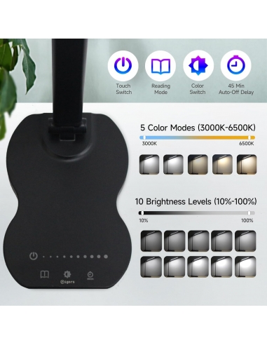 LED LAMP da scrivania a, 5 modalità... LED LAMP da scrivania a, 5 modalità...