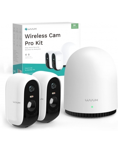 WUUK 2K Telecamere 2x Wifi Esterno... WUUK 2K Telecamere 2x Wifi Esterno...