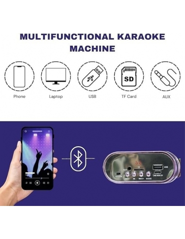 Karaoke Per Bambini 2 Microfoni...