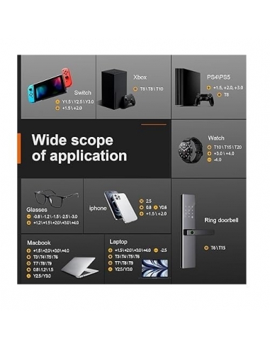 JOREST 38 pezzi Set di cacciaviti di...