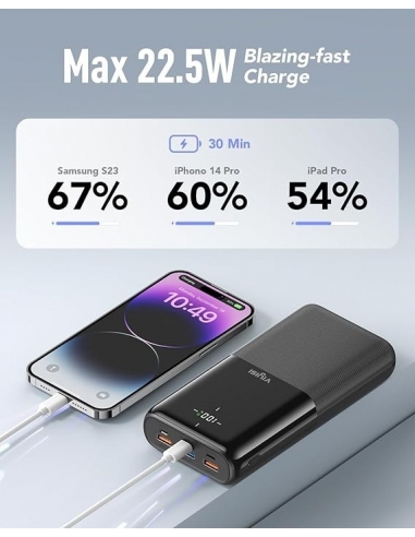 VIYISI External Battery 30,000 mAh,...
