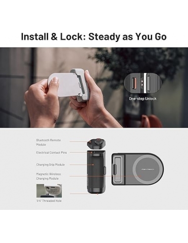 GYTECH MagCam - Set di maniglie per...