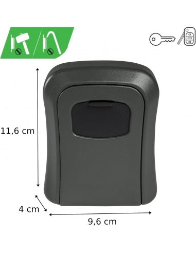 NBYT mini cassaforte portachiavi...